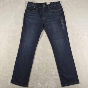 Lucky Brand 223 Straight Jeans Men's 34x30 Blue Denim Coolmax Casual Comfort NWT